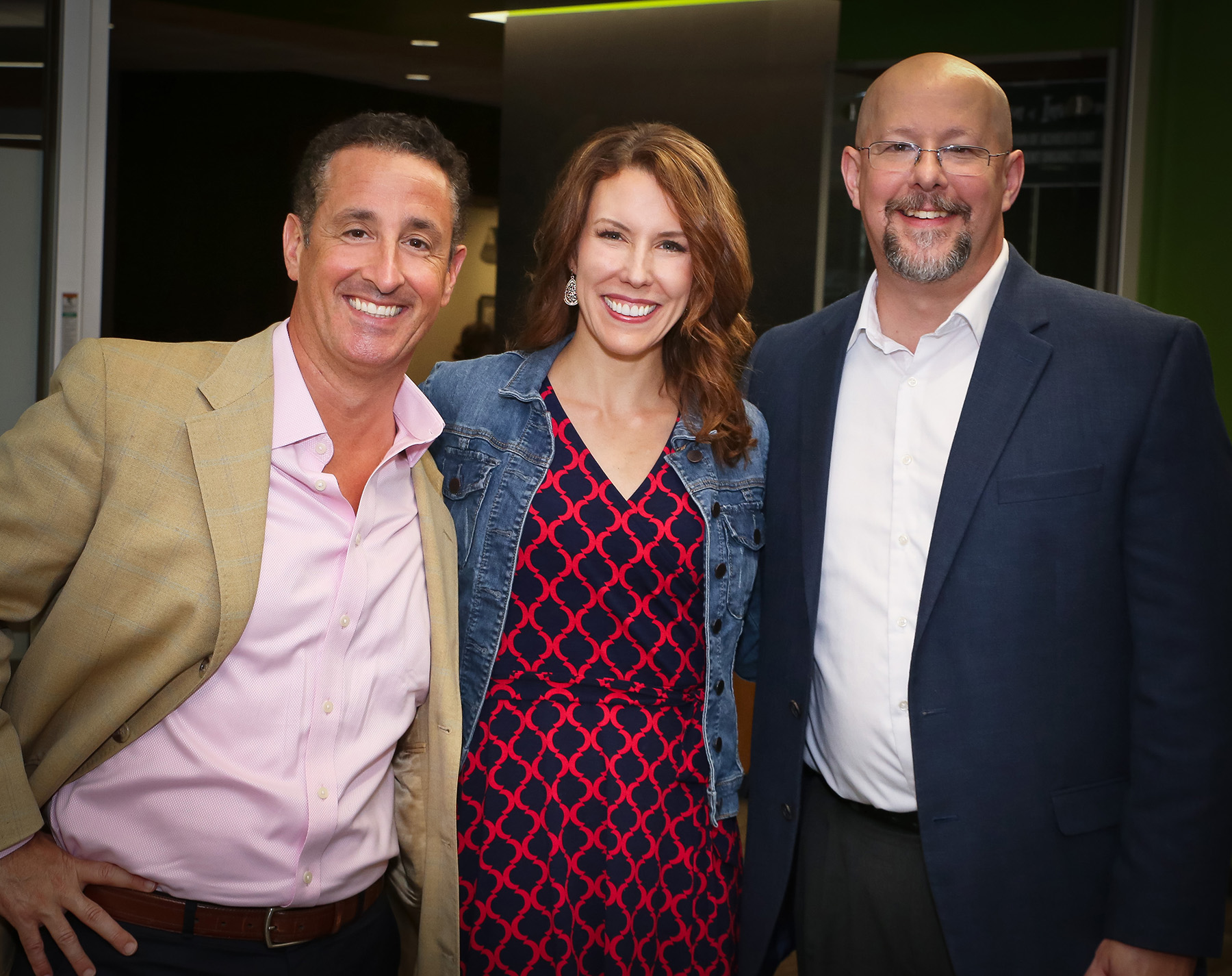 Stephen with Misty Lown and David Mammano, host of the Avanti Entrepreneur podcast which Predictive ROI is honored to produce.